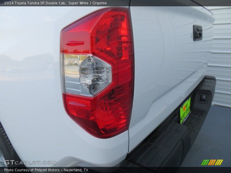 Super White / Graphite 2014 Toyota Tundra SR Double Cab