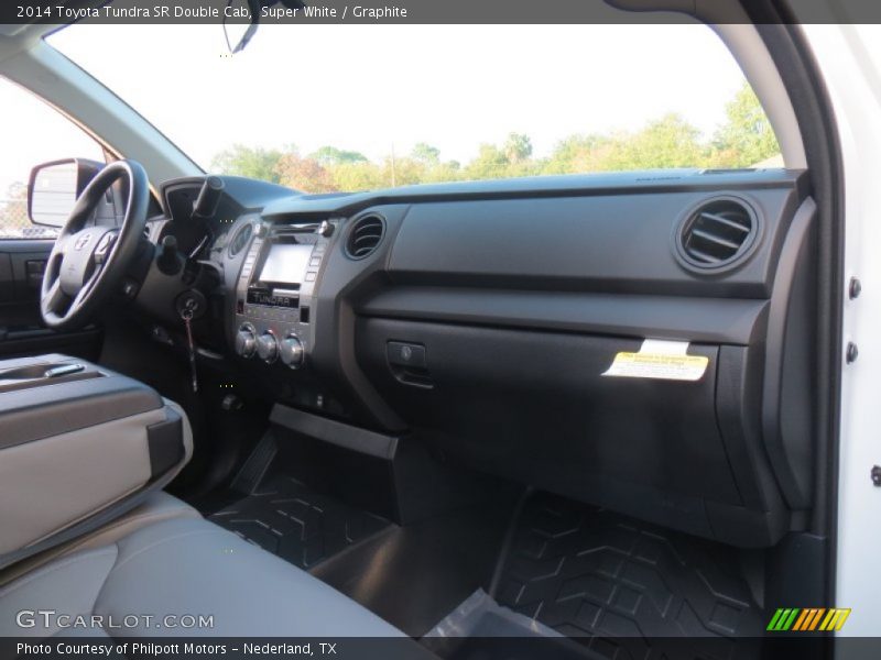 Super White / Graphite 2014 Toyota Tundra SR Double Cab