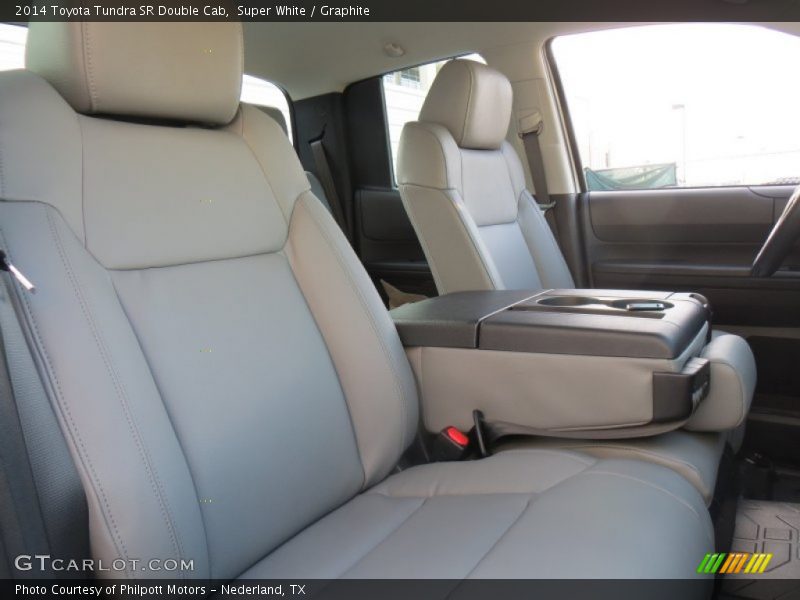 Super White / Graphite 2014 Toyota Tundra SR Double Cab