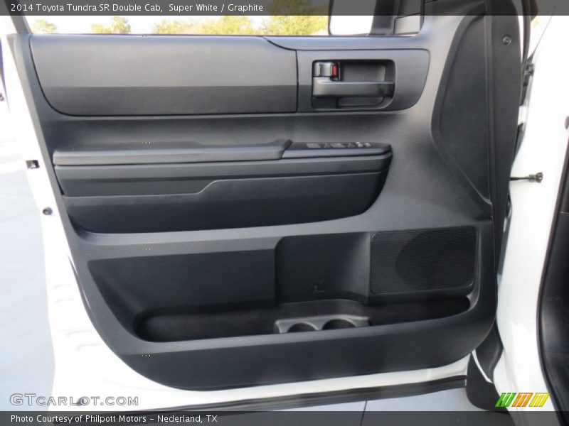 Super White / Graphite 2014 Toyota Tundra SR Double Cab