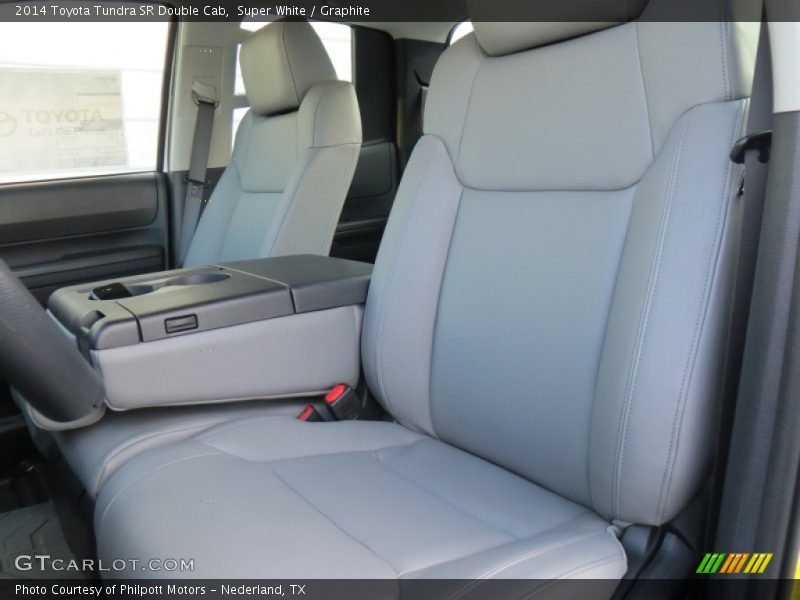 Super White / Graphite 2014 Toyota Tundra SR Double Cab