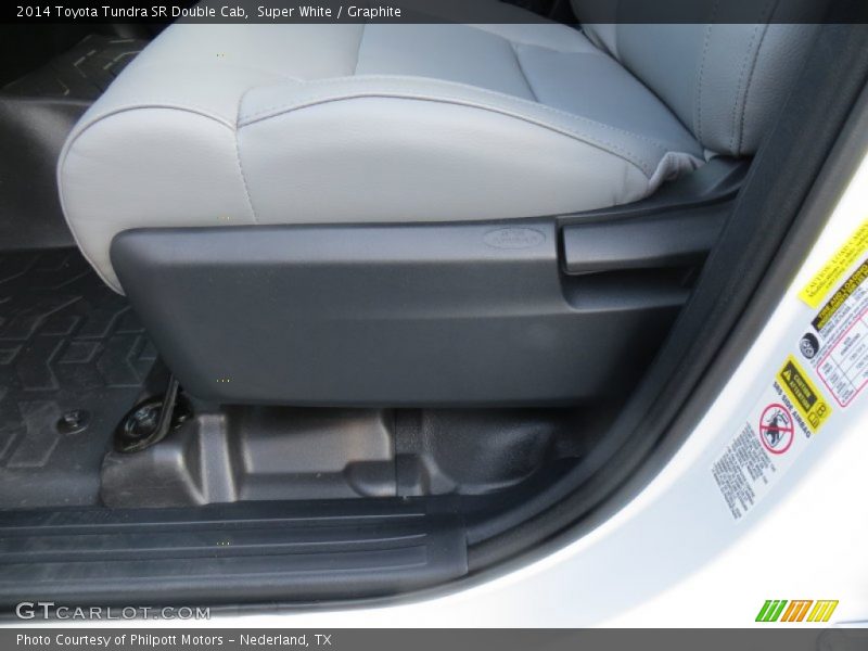 Super White / Graphite 2014 Toyota Tundra SR Double Cab