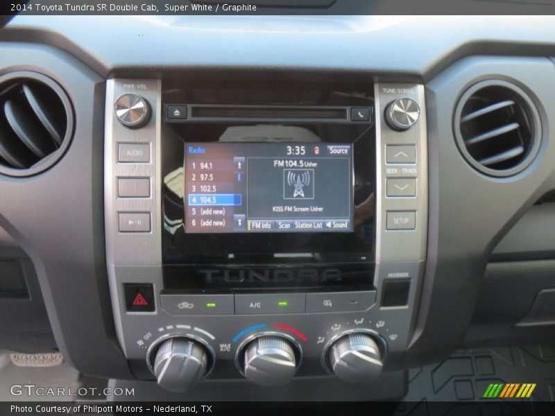 Super White / Graphite 2014 Toyota Tundra SR Double Cab