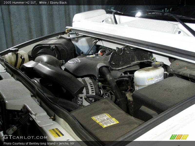 White / Ebony Black 2005 Hummer H2 SUT