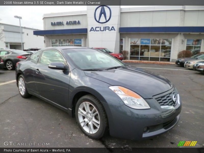 Dark Slate Metallic / Charcoal 2008 Nissan Altima 3.5 SE Coupe