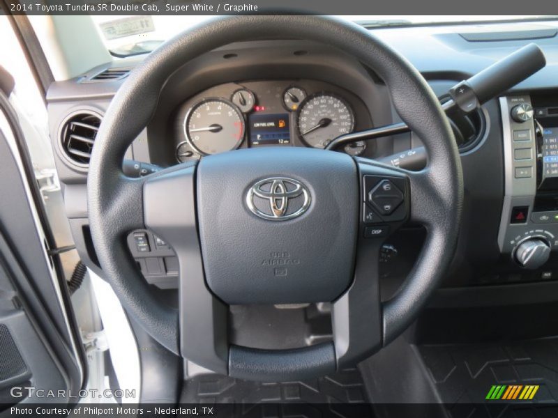 Super White / Graphite 2014 Toyota Tundra SR Double Cab
