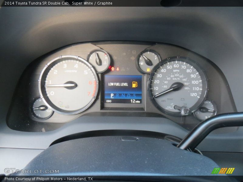 Super White / Graphite 2014 Toyota Tundra SR Double Cab