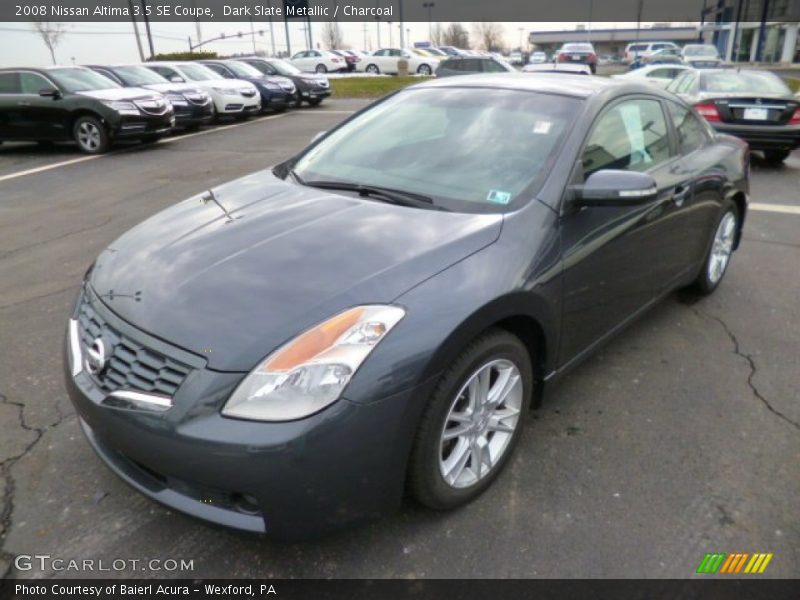 Dark Slate Metallic / Charcoal 2008 Nissan Altima 3.5 SE Coupe
