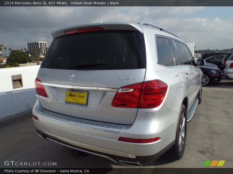 Iridium Silver Metallic / Black 2014 Mercedes-Benz GL 450 4Matic