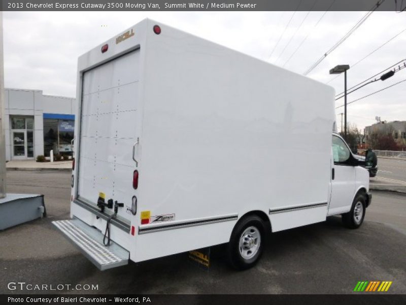 Summit White / Medium Pewter 2013 Chevrolet Express Cutaway 3500 Moving Van