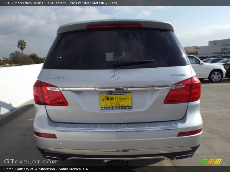 Iridium Silver Metallic / Black 2014 Mercedes-Benz GL 450 4Matic