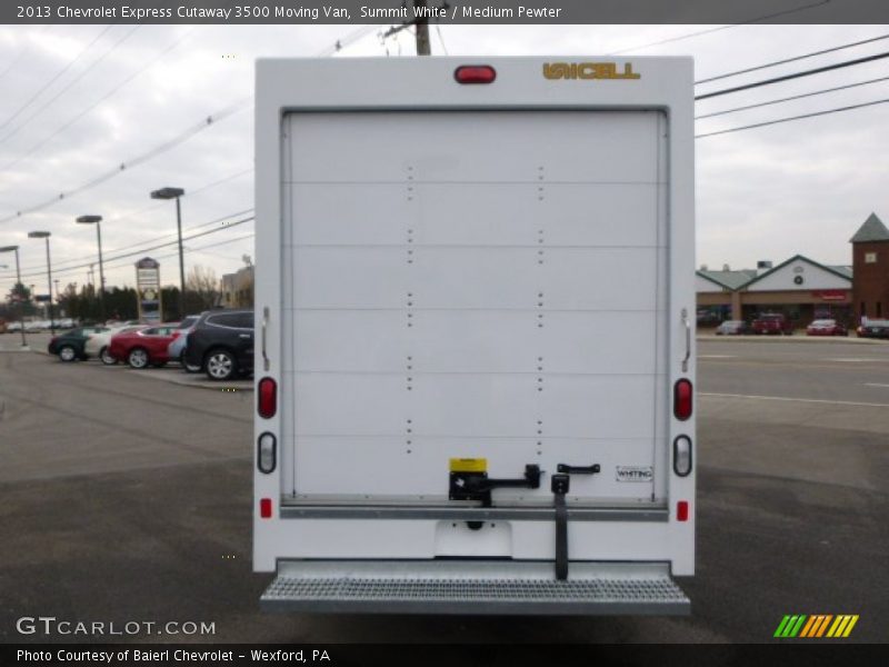 Summit White / Medium Pewter 2013 Chevrolet Express Cutaway 3500 Moving Van