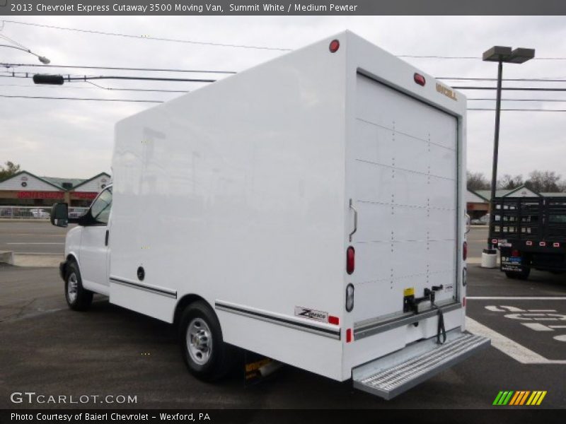 Summit White / Medium Pewter 2013 Chevrolet Express Cutaway 3500 Moving Van