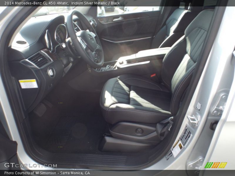 Iridium Silver Metallic / Black 2014 Mercedes-Benz GL 450 4Matic