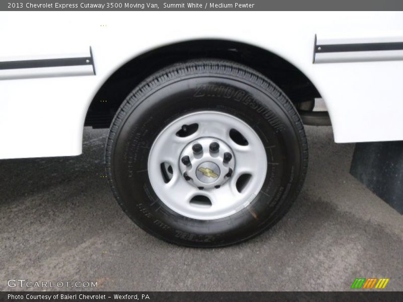Summit White / Medium Pewter 2013 Chevrolet Express Cutaway 3500 Moving Van