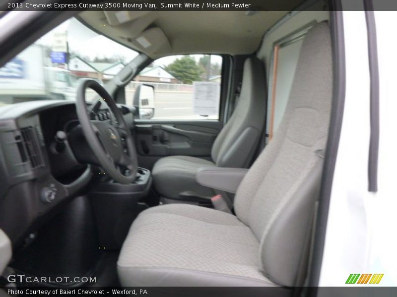 Summit White / Medium Pewter 2013 Chevrolet Express Cutaway 3500 Moving Van