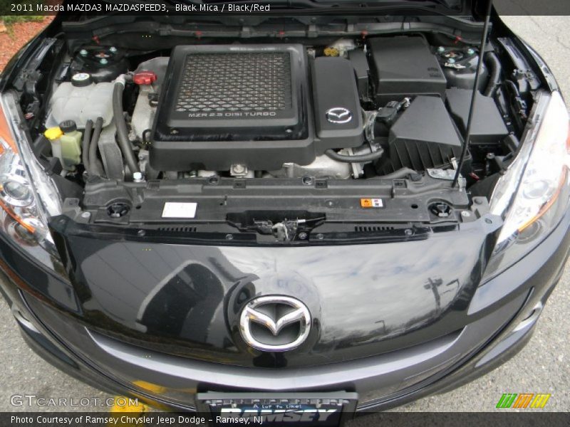 Black Mica / Black/Red 2011 Mazda MAZDA3 MAZDASPEED3