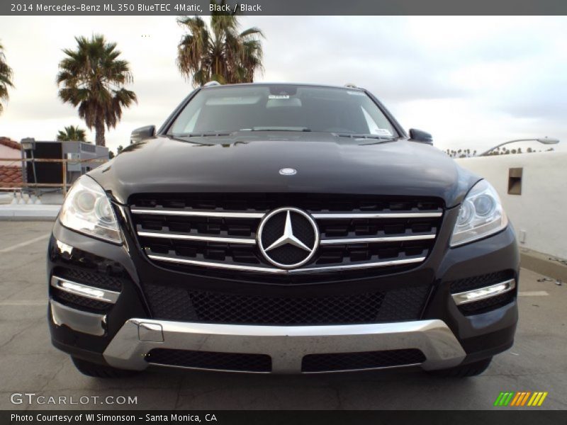 Black / Black 2014 Mercedes-Benz ML 350 BlueTEC 4Matic