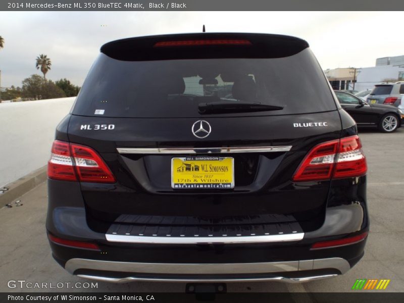 Black / Black 2014 Mercedes-Benz ML 350 BlueTEC 4Matic