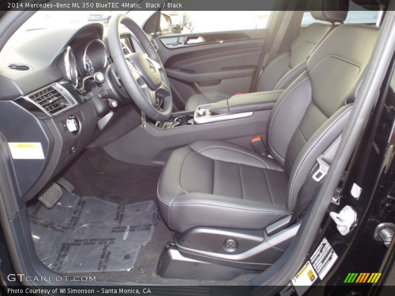 Black / Black 2014 Mercedes-Benz ML 350 BlueTEC 4Matic