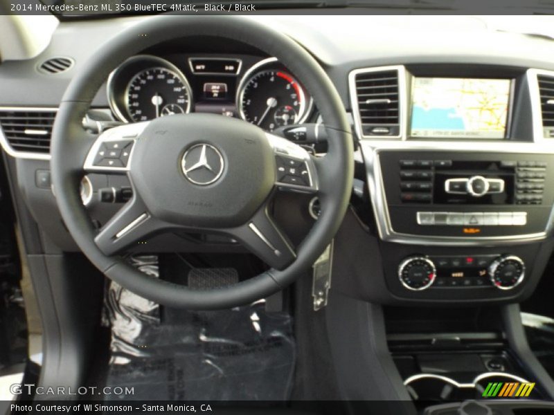 Black / Black 2014 Mercedes-Benz ML 350 BlueTEC 4Matic