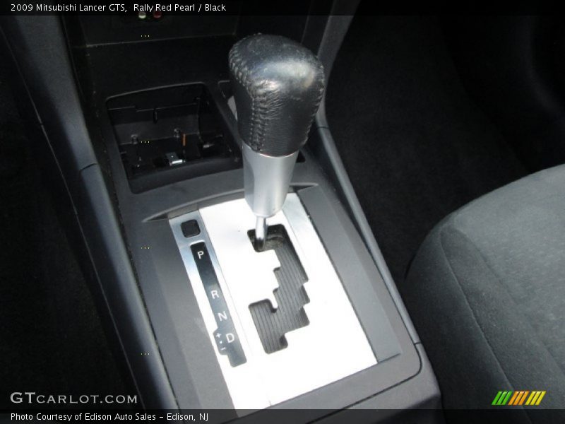 Rally Red Pearl / Black 2009 Mitsubishi Lancer GTS