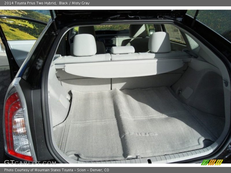 Black / Misty Gray 2014 Toyota Prius Two Hybrid