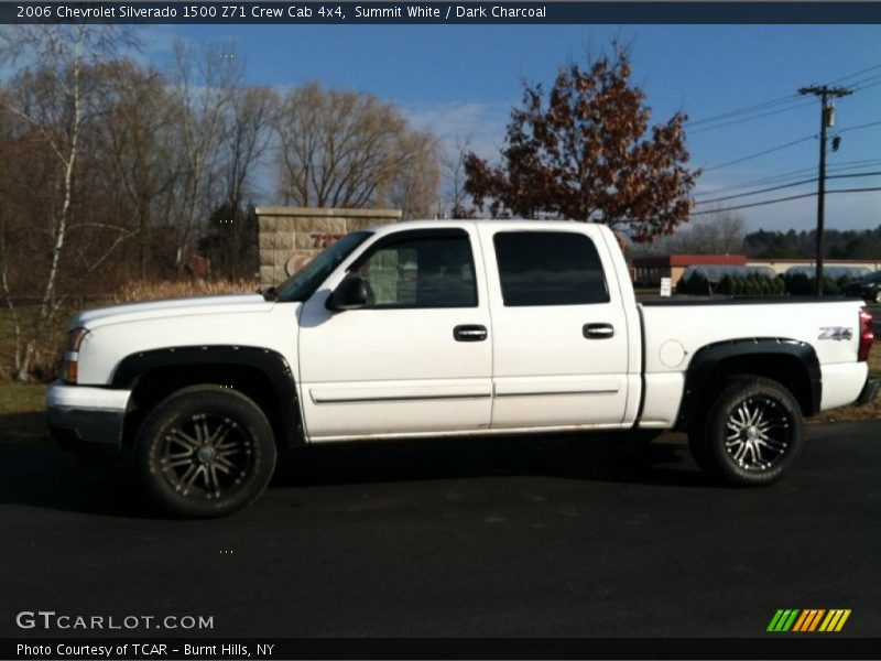 Summit White / Dark Charcoal 2006 Chevrolet Silverado 1500 Z71 Crew Cab 4x4