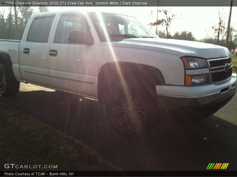 Summit White / Dark Charcoal 2006 Chevrolet Silverado 1500 Z71 Crew Cab 4x4