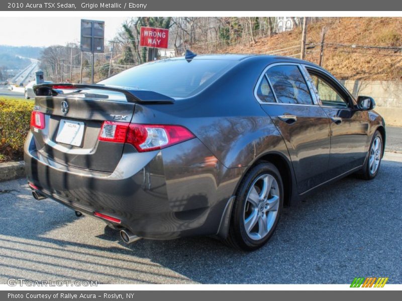 Grigio Metallic / Ebony 2010 Acura TSX Sedan