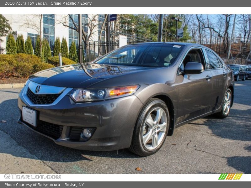 Grigio Metallic / Ebony 2010 Acura TSX Sedan