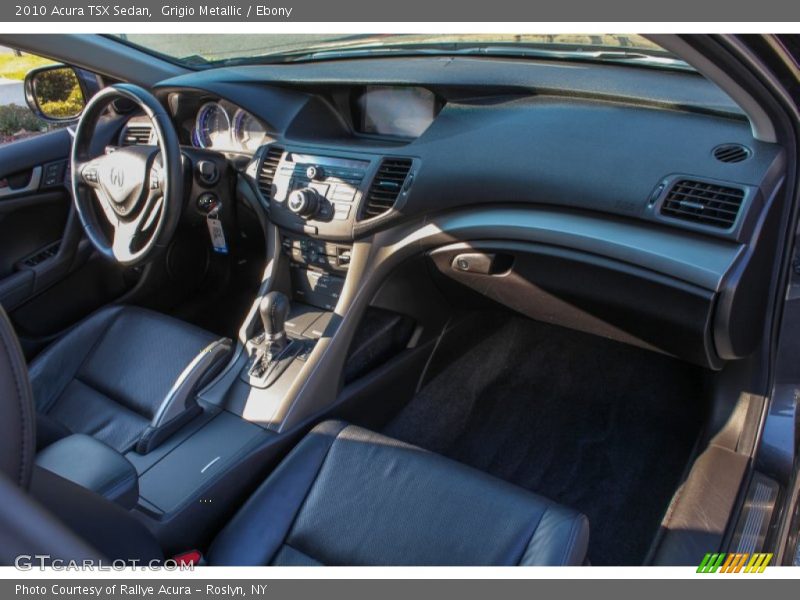 Grigio Metallic / Ebony 2010 Acura TSX Sedan
