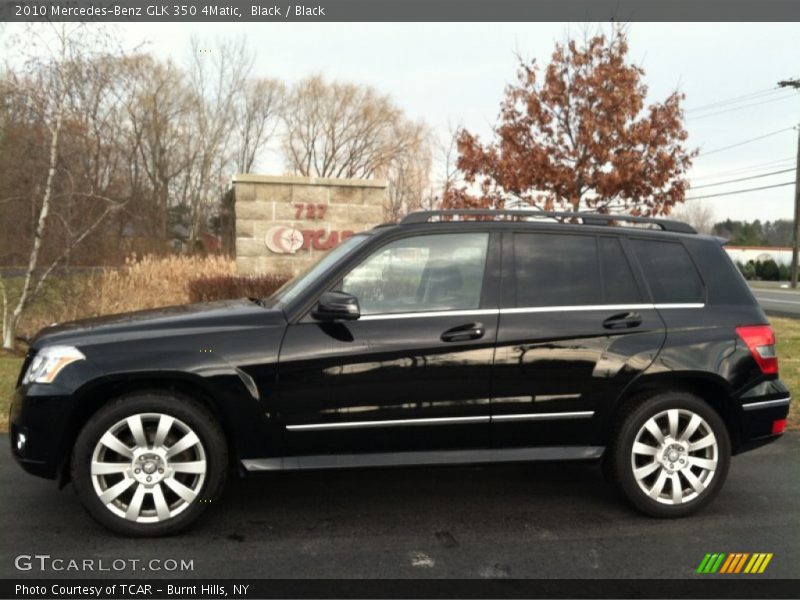 Black / Black 2010 Mercedes-Benz GLK 350 4Matic