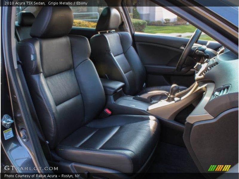 Grigio Metallic / Ebony 2010 Acura TSX Sedan