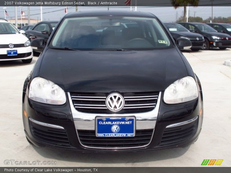 Black / Anthracite 2007 Volkswagen Jetta Wolfsburg Edition Sedan