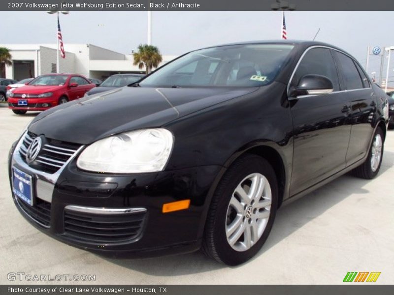 Black / Anthracite 2007 Volkswagen Jetta Wolfsburg Edition Sedan