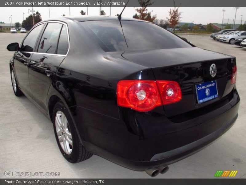 Black / Anthracite 2007 Volkswagen Jetta Wolfsburg Edition Sedan