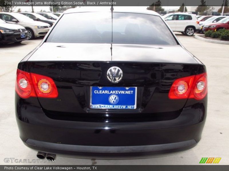 Black / Anthracite 2007 Volkswagen Jetta Wolfsburg Edition Sedan