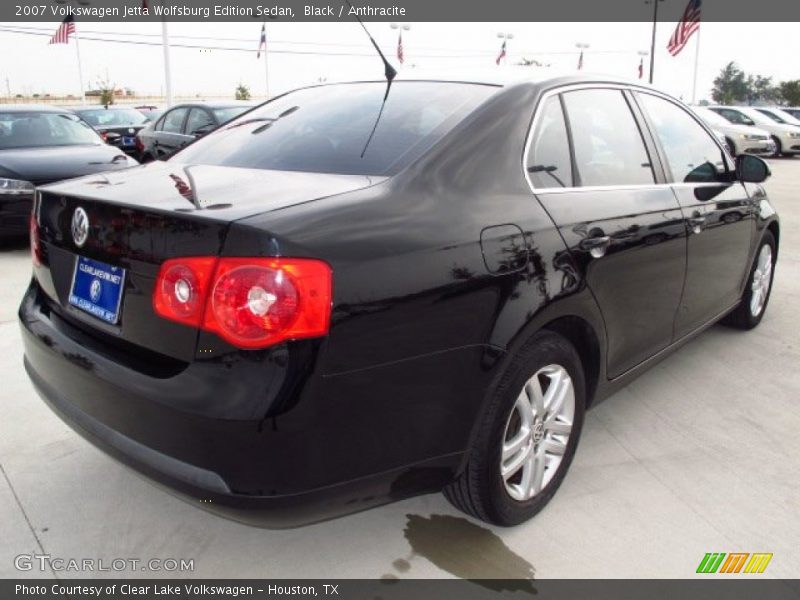 Black / Anthracite 2007 Volkswagen Jetta Wolfsburg Edition Sedan