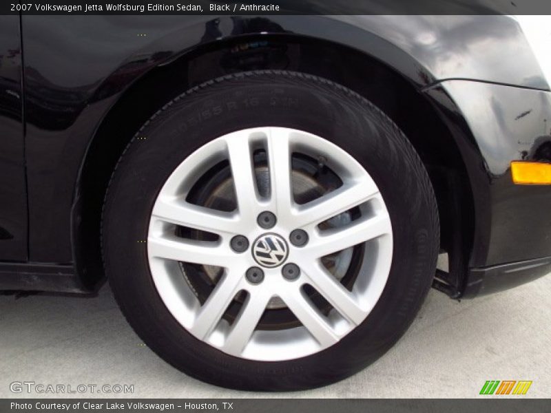 Black / Anthracite 2007 Volkswagen Jetta Wolfsburg Edition Sedan