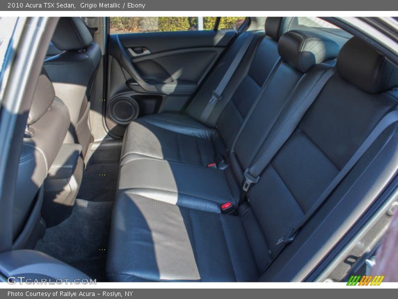 Grigio Metallic / Ebony 2010 Acura TSX Sedan