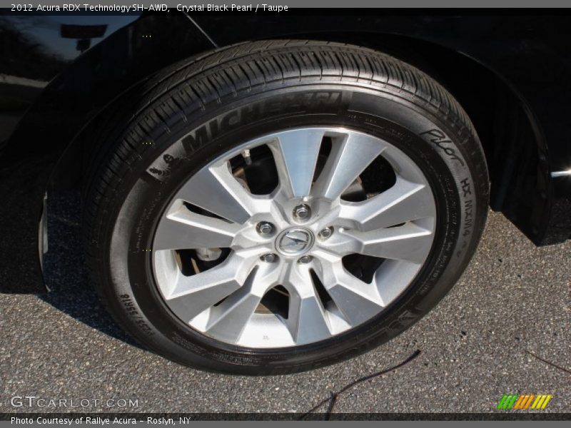Crystal Black Pearl / Taupe 2012 Acura RDX Technology SH-AWD