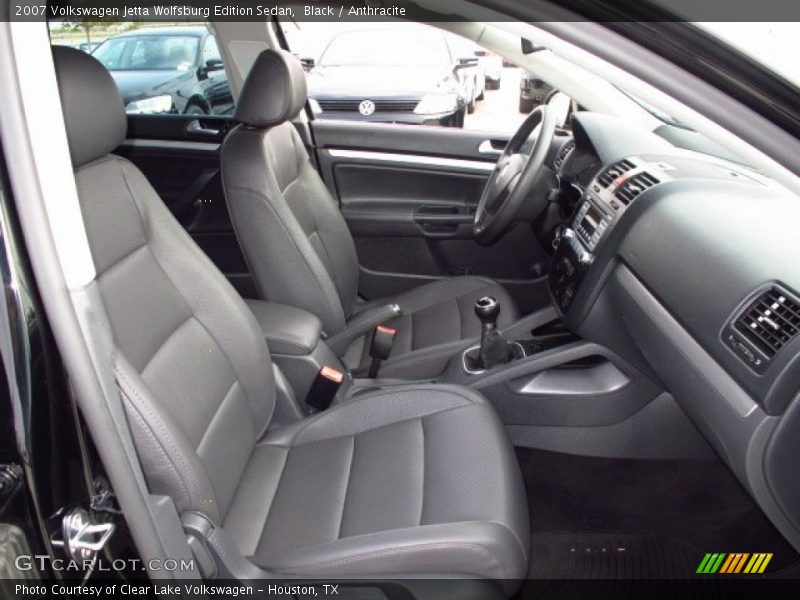Black / Anthracite 2007 Volkswagen Jetta Wolfsburg Edition Sedan