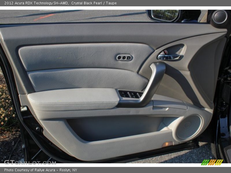 Crystal Black Pearl / Taupe 2012 Acura RDX Technology SH-AWD