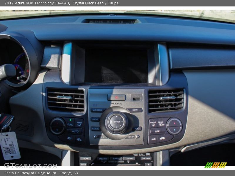 Crystal Black Pearl / Taupe 2012 Acura RDX Technology SH-AWD