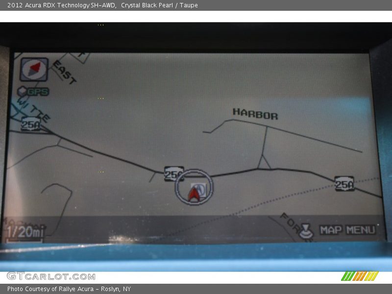 Crystal Black Pearl / Taupe 2012 Acura RDX Technology SH-AWD