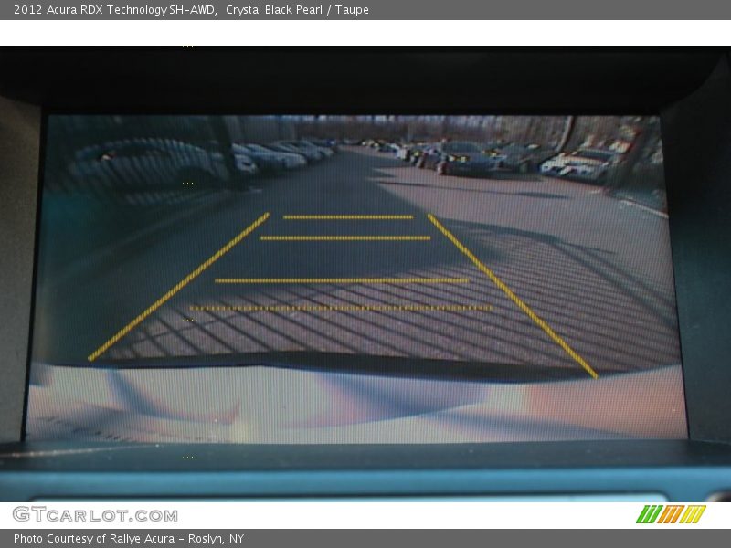 Crystal Black Pearl / Taupe 2012 Acura RDX Technology SH-AWD