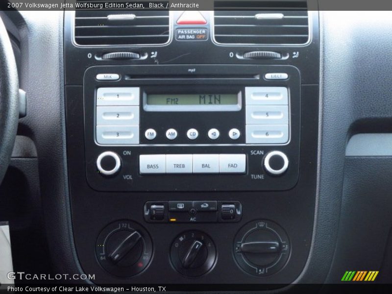 Black / Anthracite 2007 Volkswagen Jetta Wolfsburg Edition Sedan