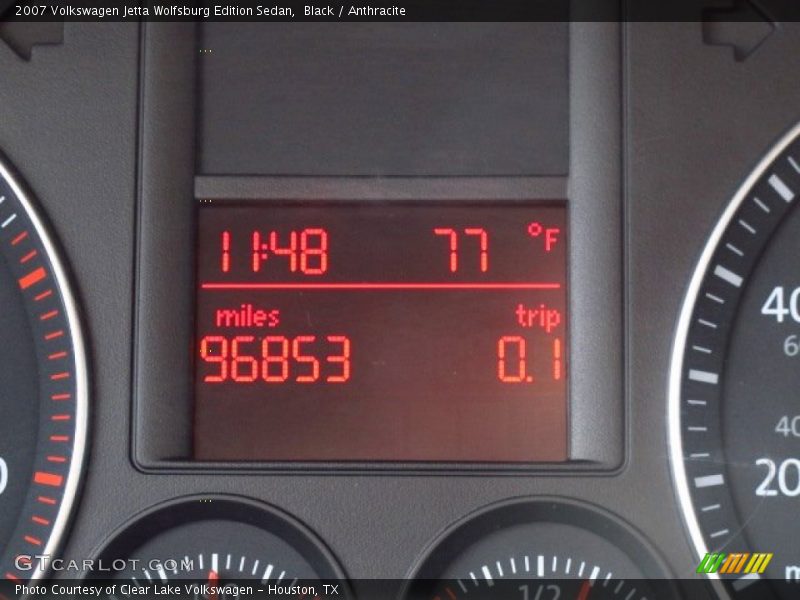 Black / Anthracite 2007 Volkswagen Jetta Wolfsburg Edition Sedan