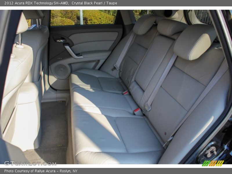 Crystal Black Pearl / Taupe 2012 Acura RDX Technology SH-AWD